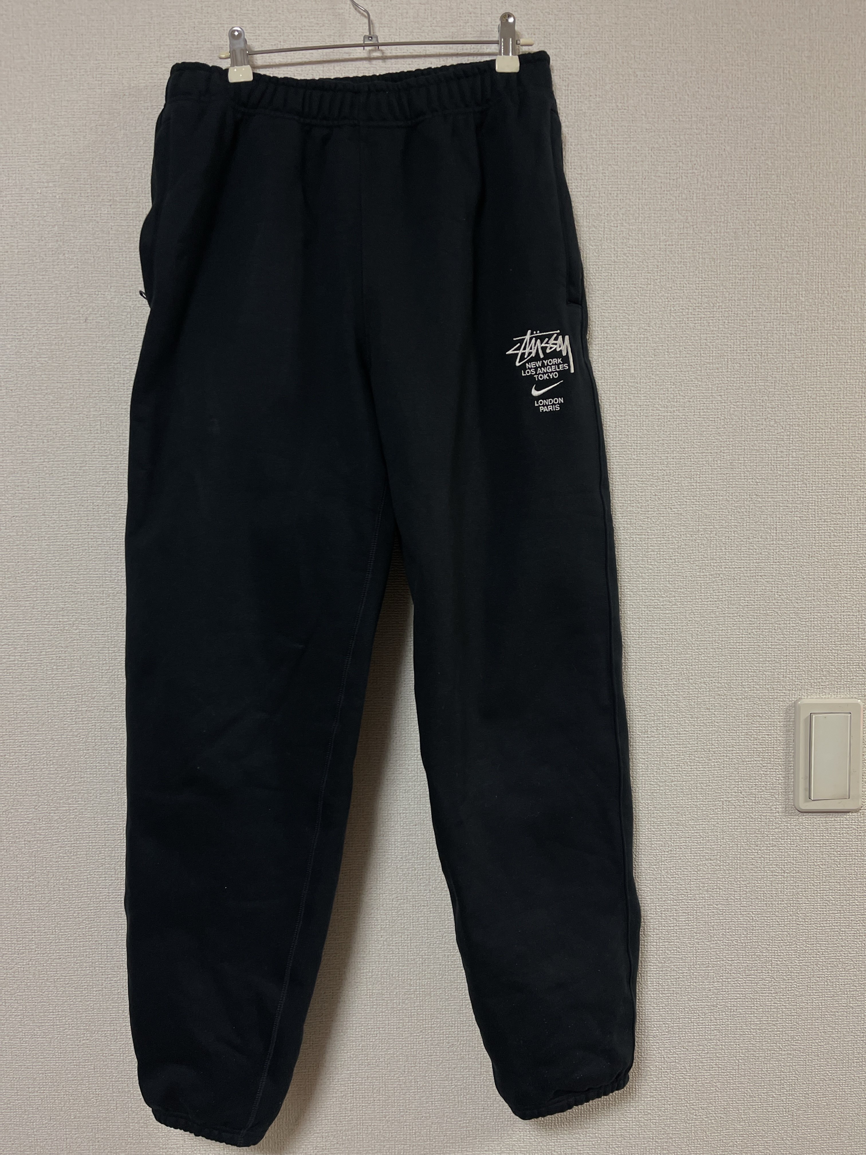 Nike x Stussy International Sweatpants (US Size) "Black" DC4227-010