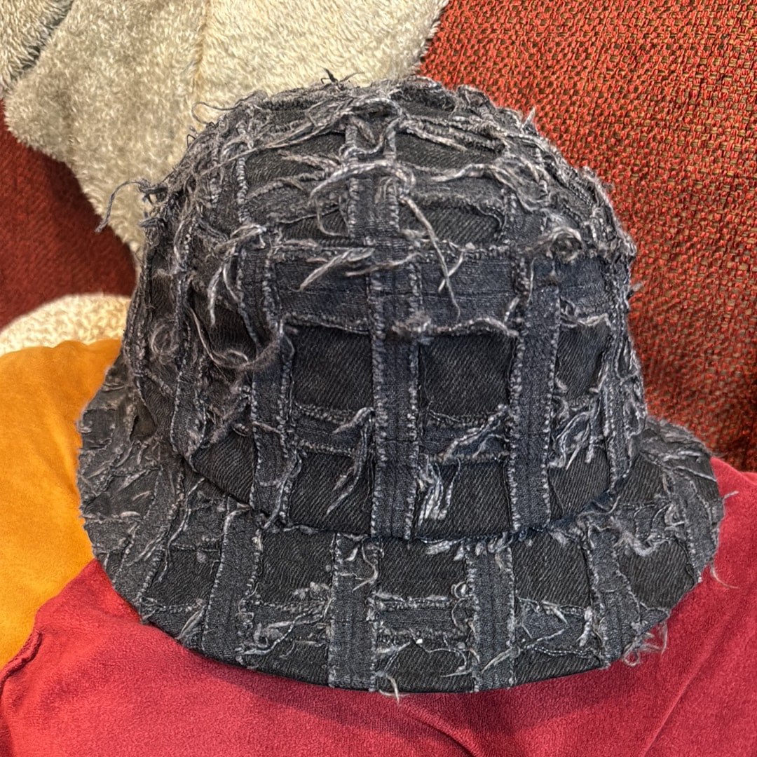 A*様 シュプリーム フレイド パッチワーク デニム クラッシャー ウォッシュト SUPREME シュプリーム 23SS Frayed Patchwork Denim Crusher
