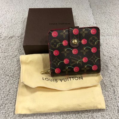 Louis Vuitton x Takashi Murakami Zip Coin Purse Monogram Cherry