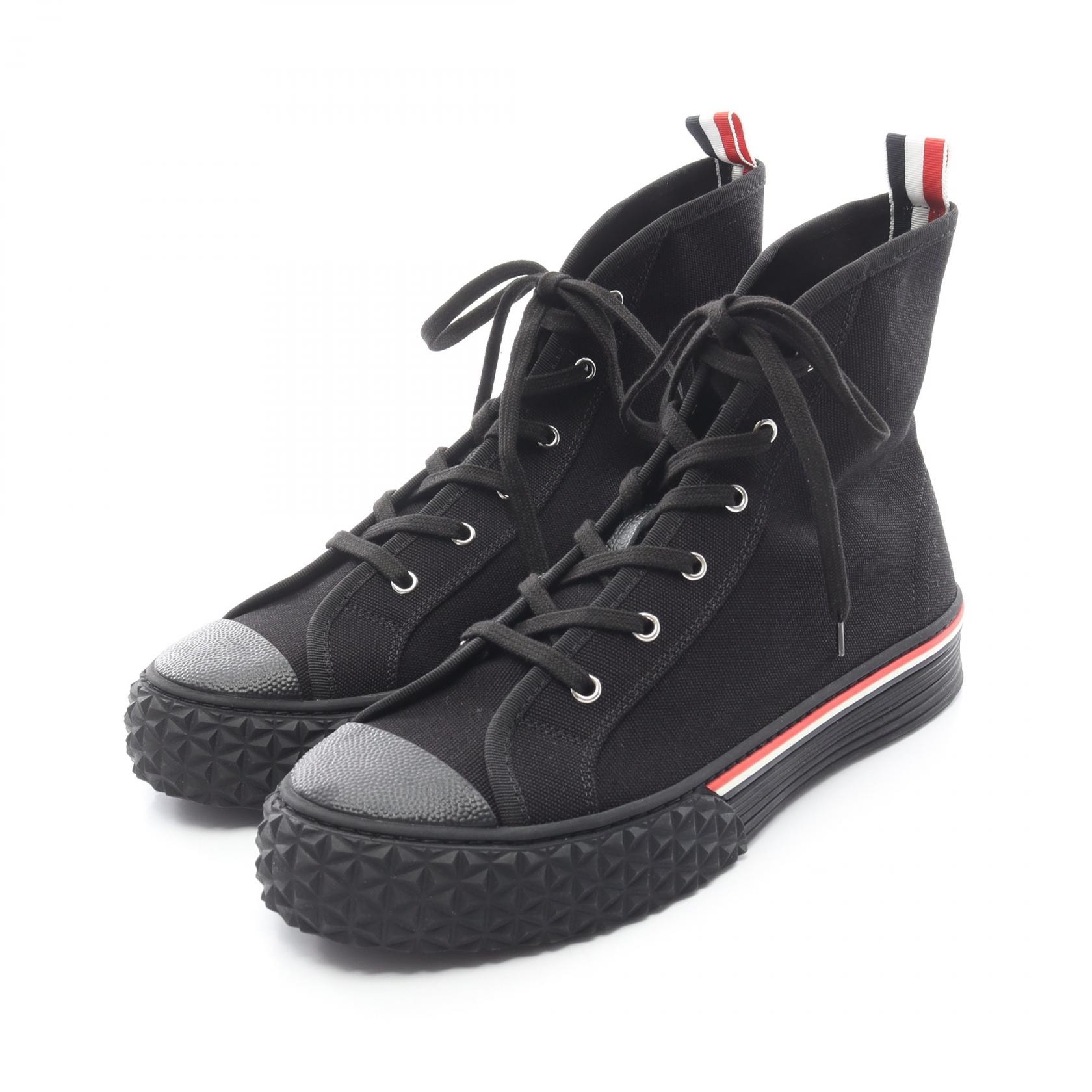 トムブラウン THOM BROWNE スニーカー 靴 キャンバス ファブリック メンズ ブラック系 / マルチカラー MFD243AF010200110 【新品】