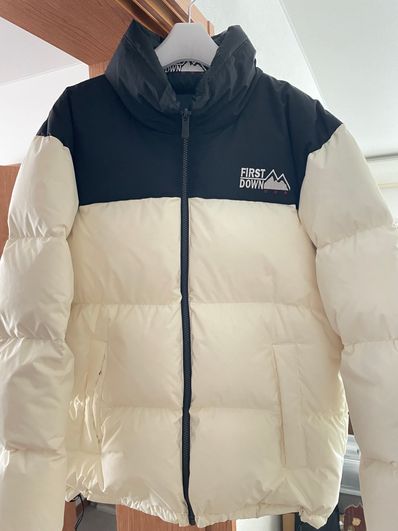 FIRST DOWN Bubble Down Jkt Microft "White"