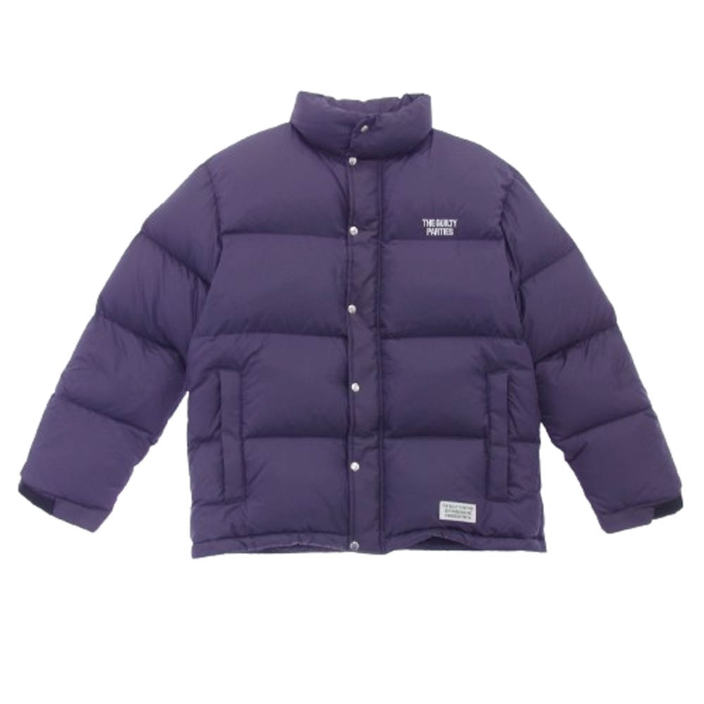 傷や汚れあり】WACKO MARIA ワコマリア ダウンジャケット 19AW ロゴ