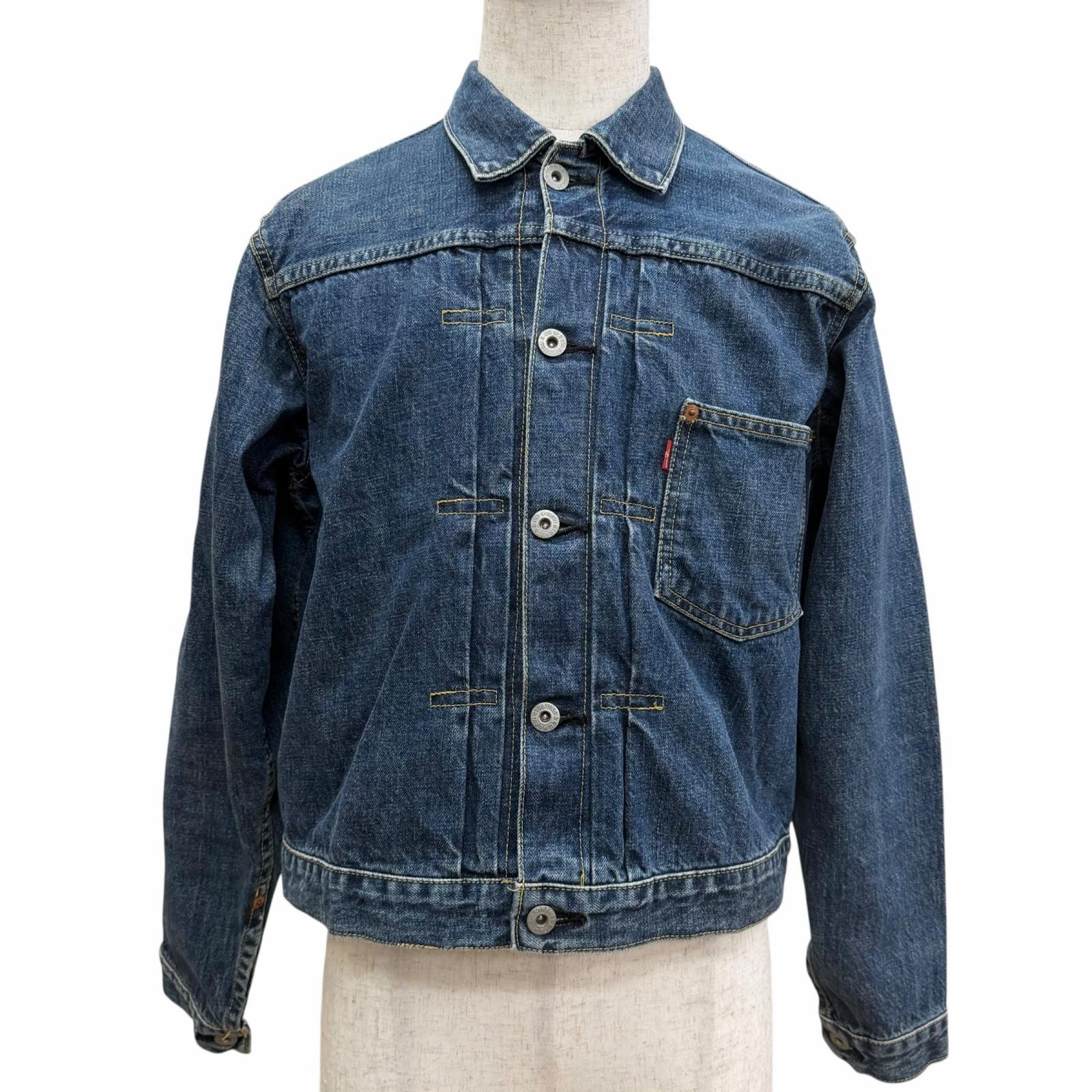 美品 リーバイス デニムジャケット インディゴブルー