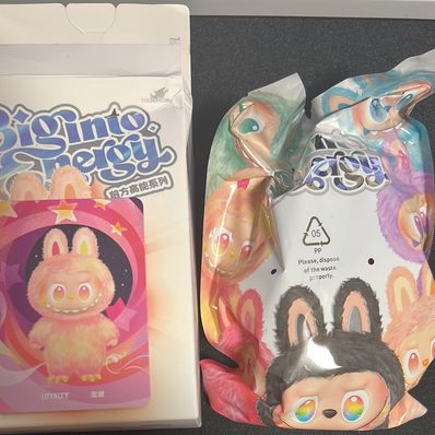 POP MART THE MONSTERS (LABUBU) Big into Energy Series Plush Pendant LOYALTY