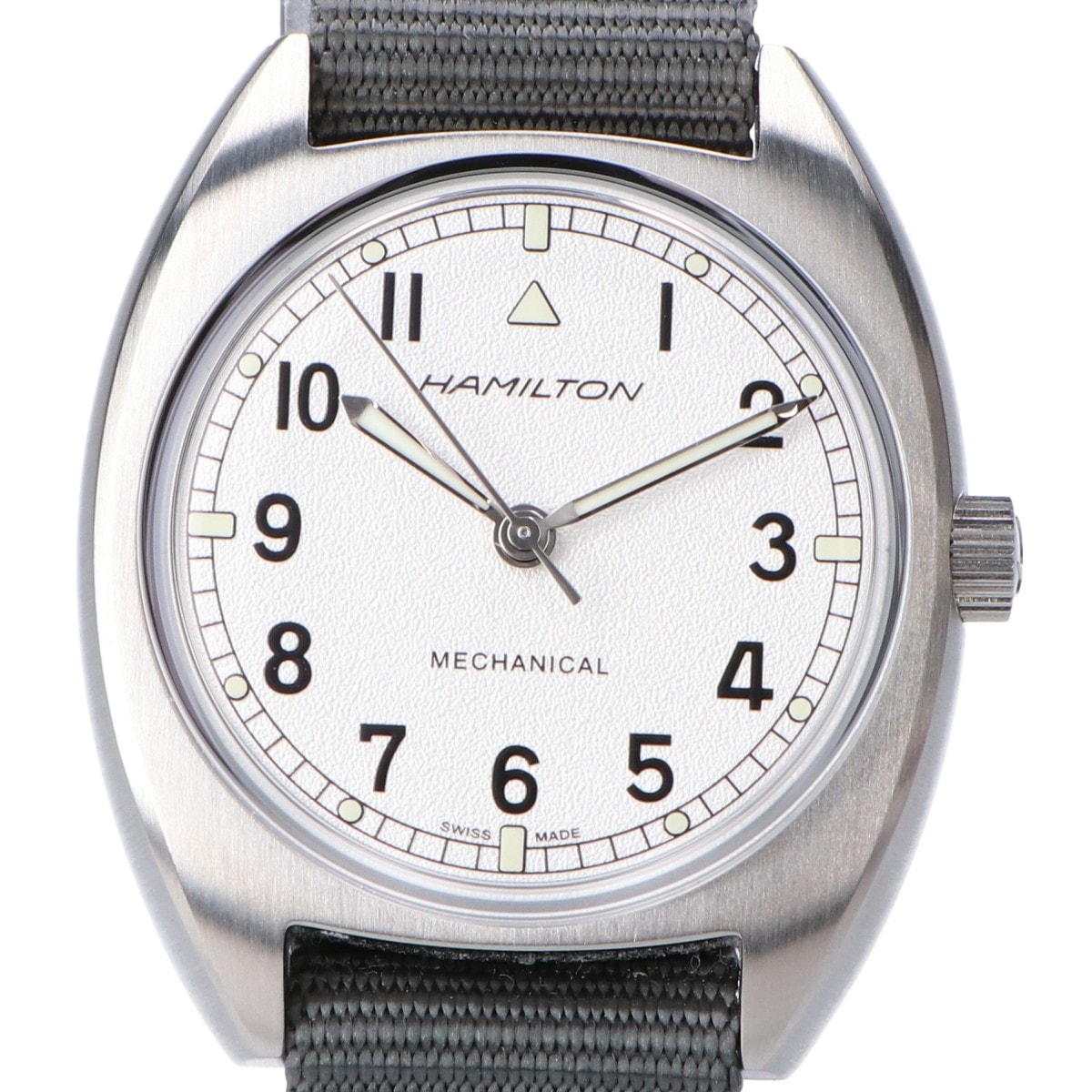 ハミルトン H76419951 カーキ アビエーション パイロット パイオニア メカニカル 手巻き時計 -