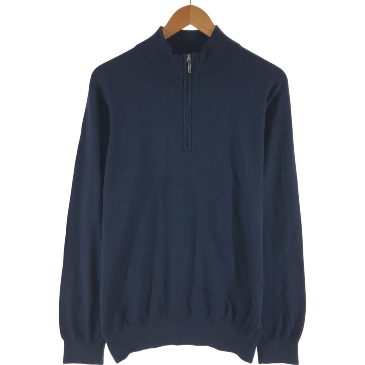古着 エルエルビーン L.L.Bean コットンニットハーフジップセーター メンズL相当/eaa501773