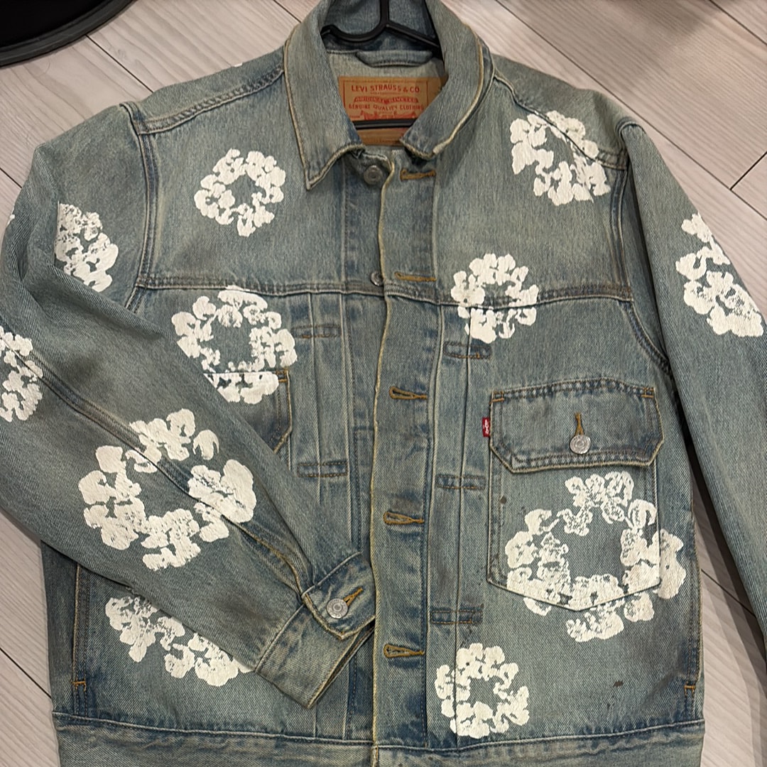 DENIM TEARS x LEVI'S Dirty Wash Wreath Type 2 "Light Wash"