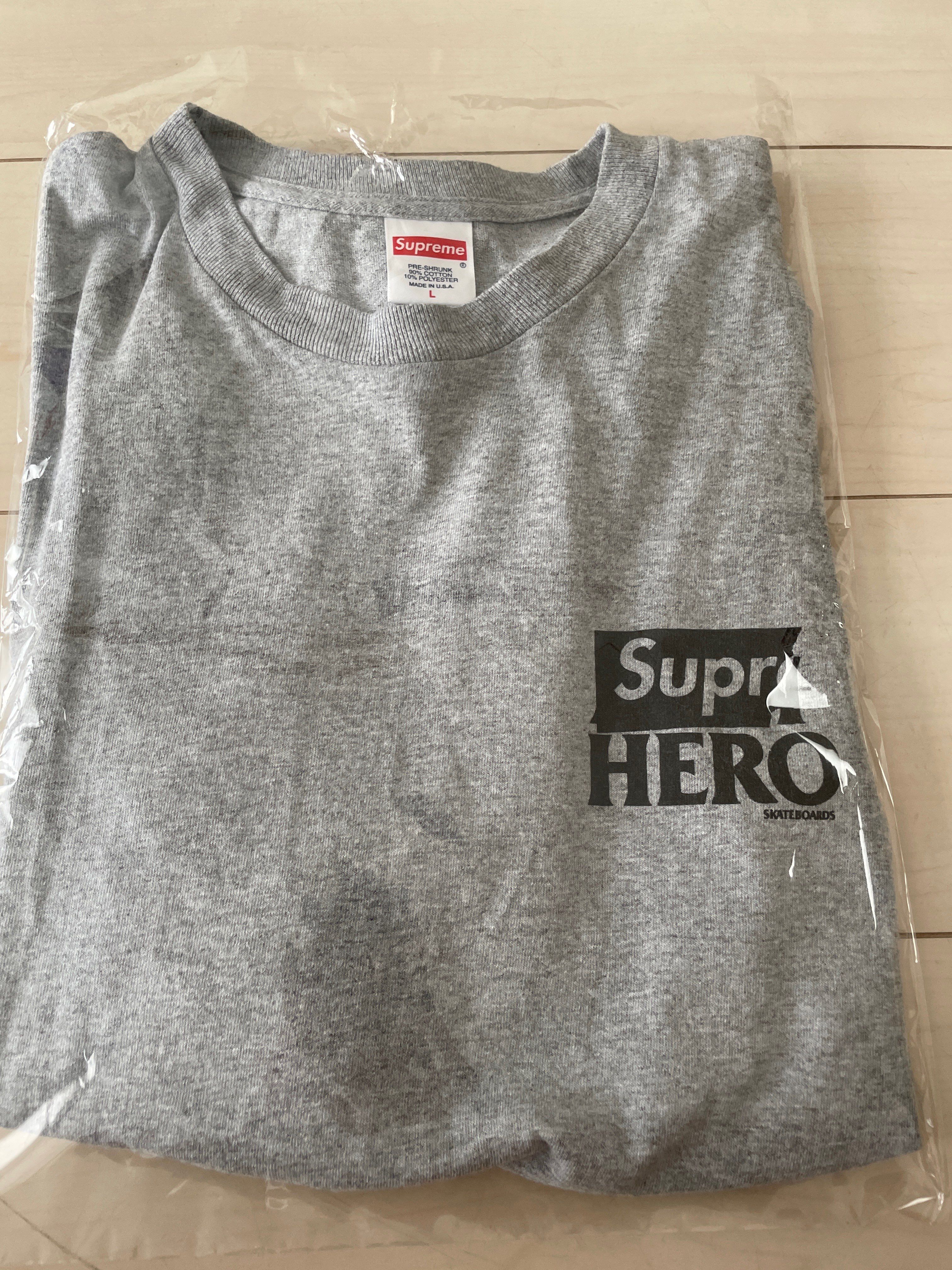 Supreme / ANTIHERO Dog Tee "Heather Grey"