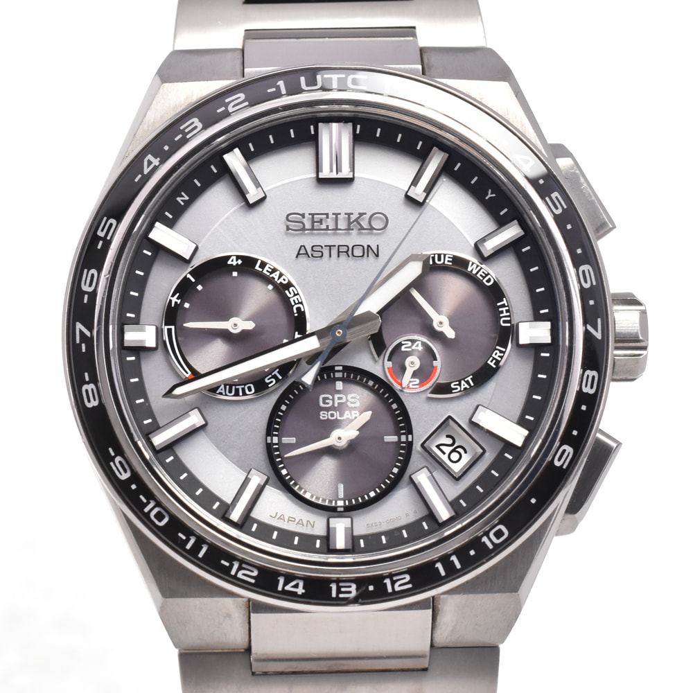 セイコー SEIKO 5X53-0BR0/SBXC107 アストロン ネクスタ― ソーラー GPS衛星電波 メンズ 良品 箱・保証書付き J#145208