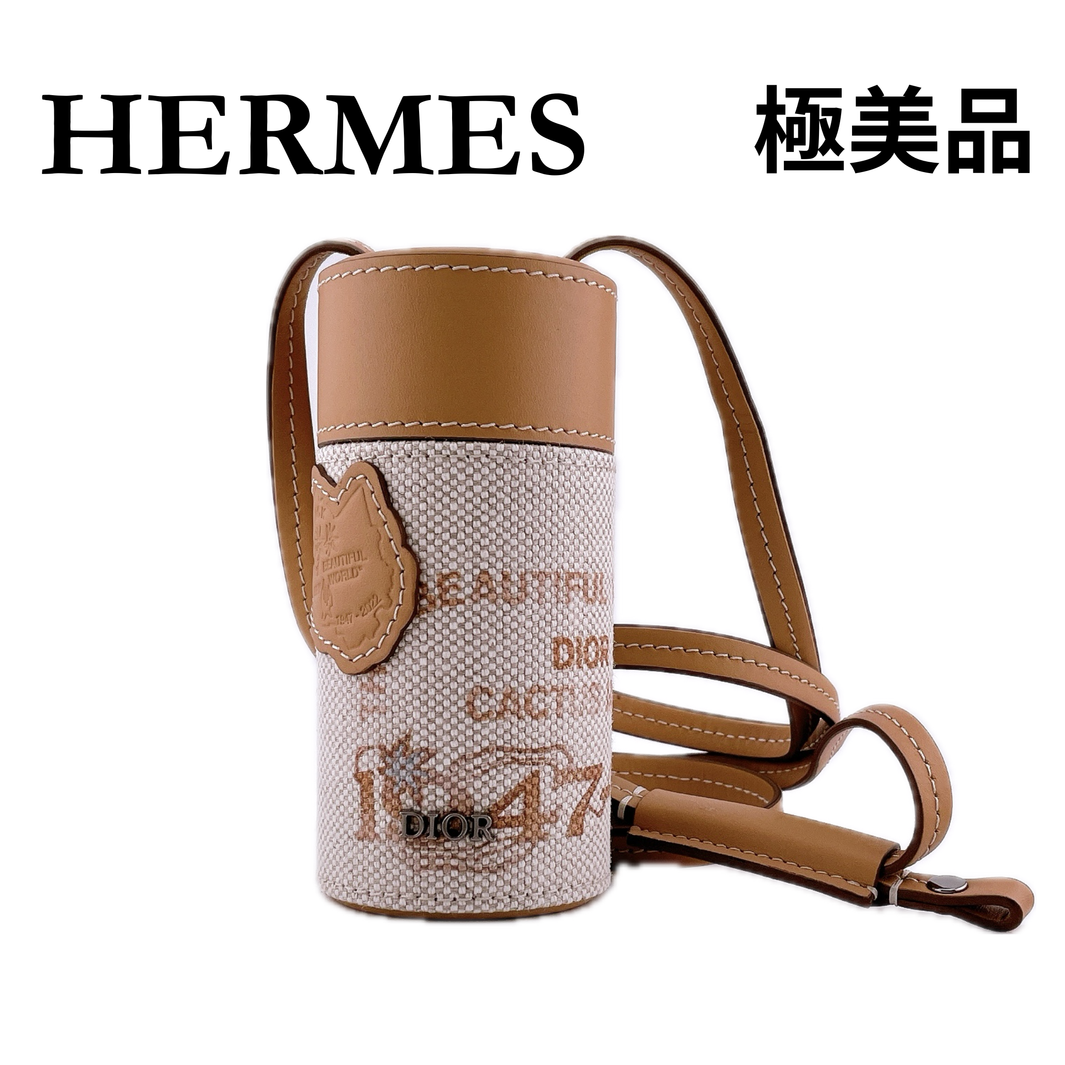 ★ディオール★ Dior ショルダーバッグ ポーチ キャンバス ローラーポーチナノ