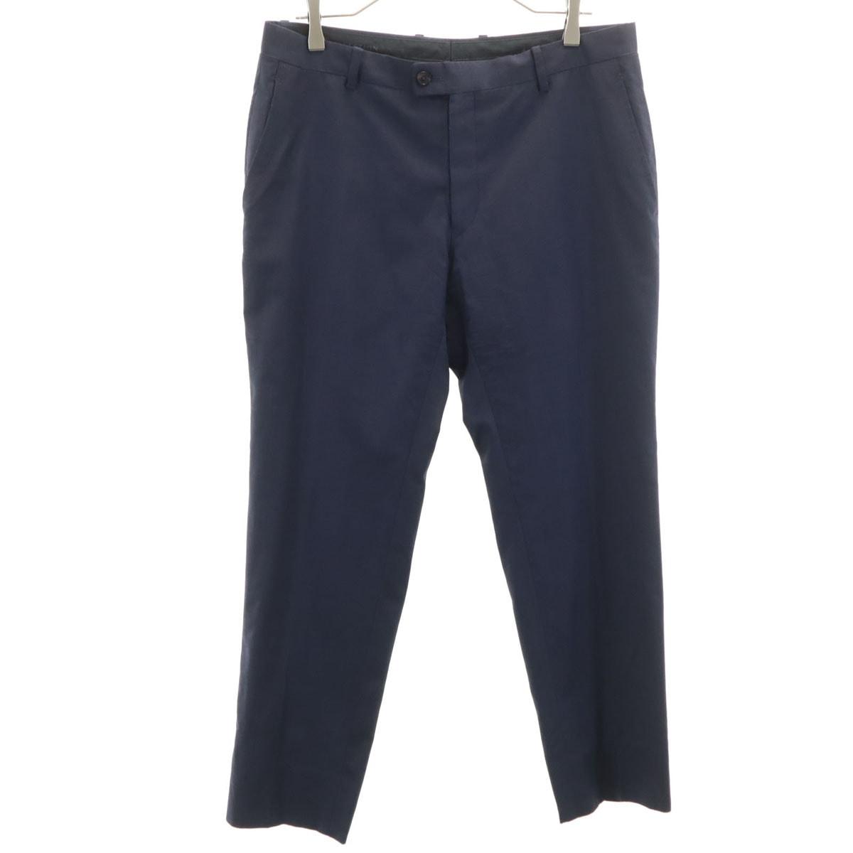 LANVIN LA COLLECTION ランバンコレクション 日本製 スラックスパンツ ネイビー