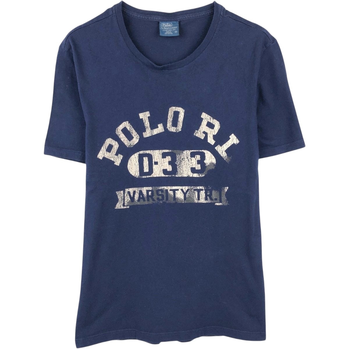 古着 ラルフローレン Ralph Lauren POLO by Ralph Lauren CUSTOM FIT 半袖 プリントTシャツ メンズM相当/eaa658610