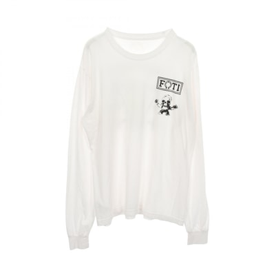 Chrome Hearts Foti Harris Teeter L/S T-Shirt "White/Murti"