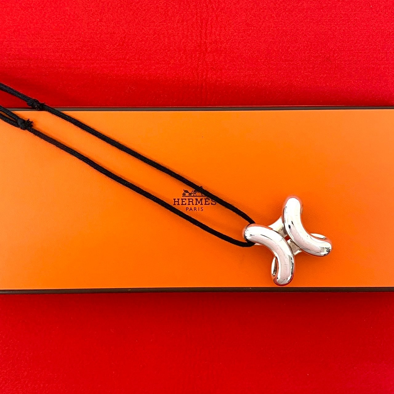 HERMES エルメス リマ GM シルバー925 ネックレス シルバー
 261-2