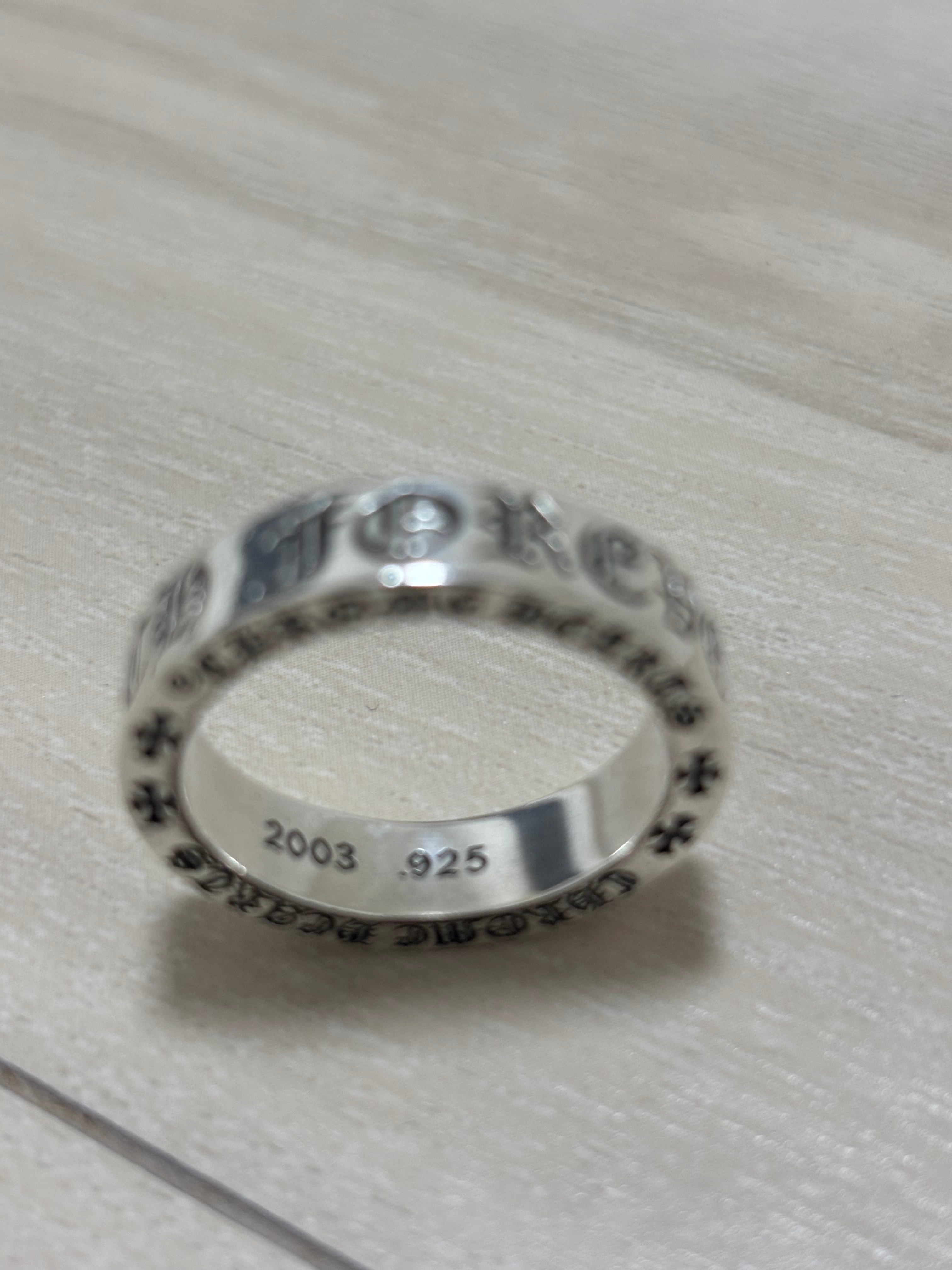 Chrome Hearts Spacer Ring 6mm CH Forever "Silver"