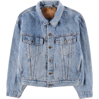 古着 90年代 リーバイス Levi's 75598-4891 デニムジャケット Gジャン USA製 メンズM相当 ヴィンテージ/eaa584752