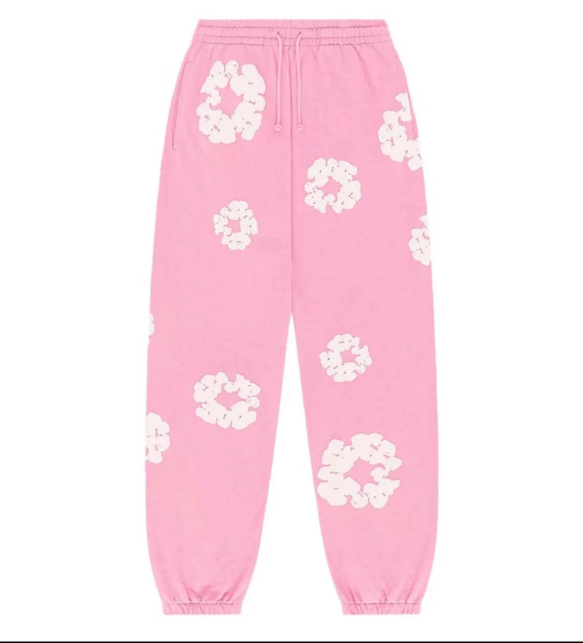 DENIM TEARS The Cotton Wreath Sweatpants "Powder Pink"