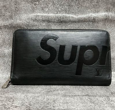 Supreme / Louis Vuitton Zippy Organizer Epi "Noir"