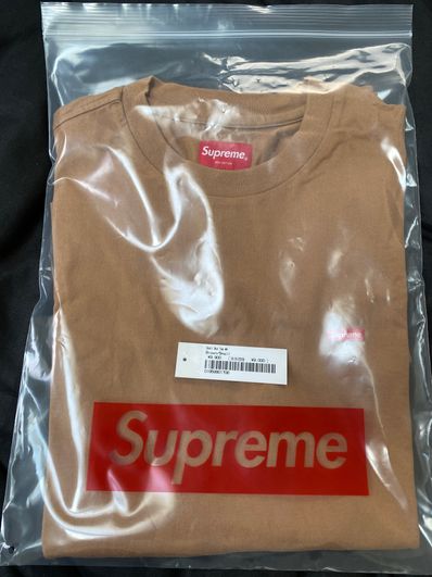 Supreme Small Box Tee "Brown"(21FW)
