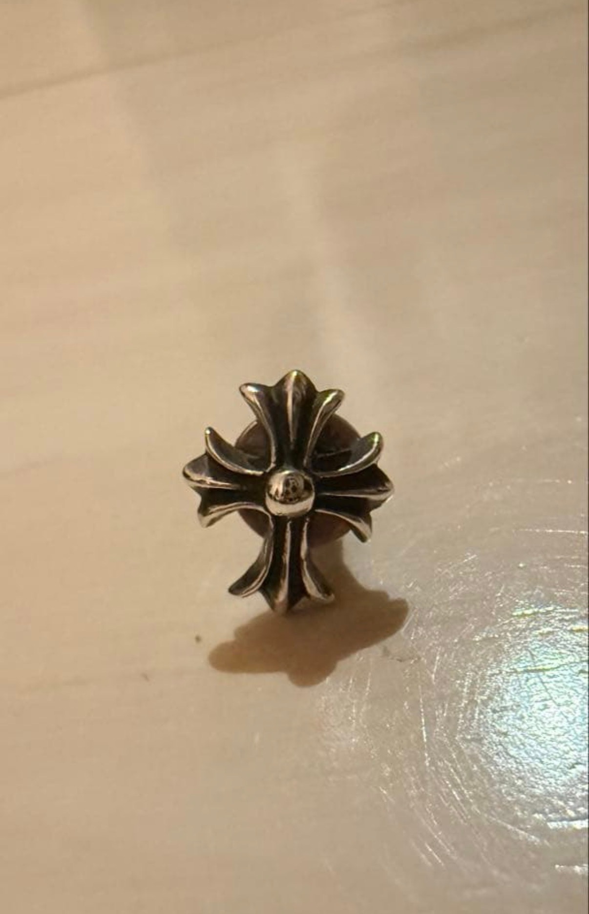 Chrome Hearts #2 CH Plus Earrings "Silver"