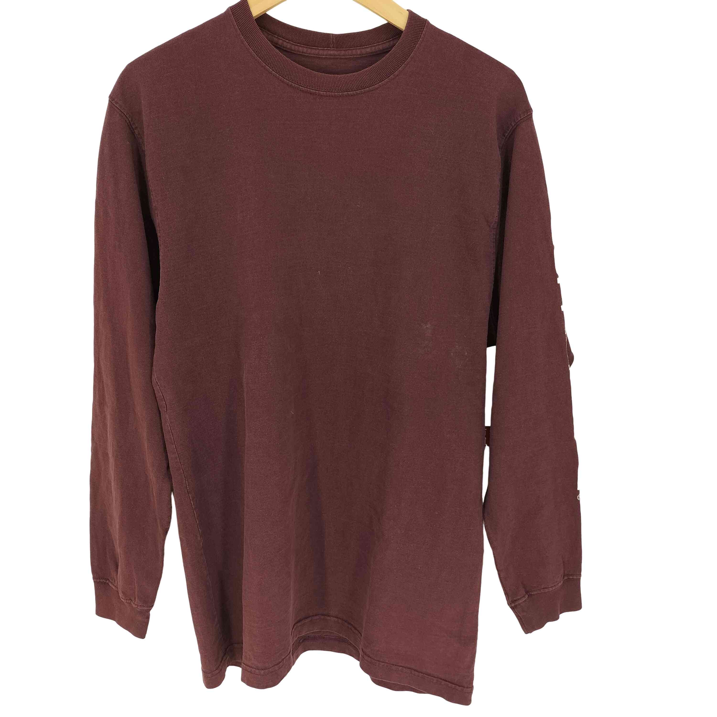 袖ロゴプリントカットソー【1141785605024】