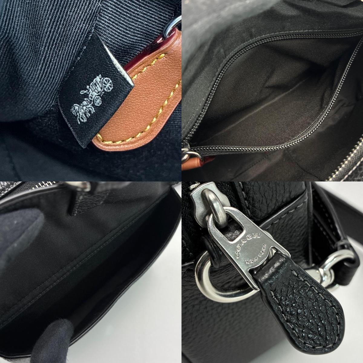 B (目立った傷や汚れなし)】COACH コーチ ワーナー クロスボディ