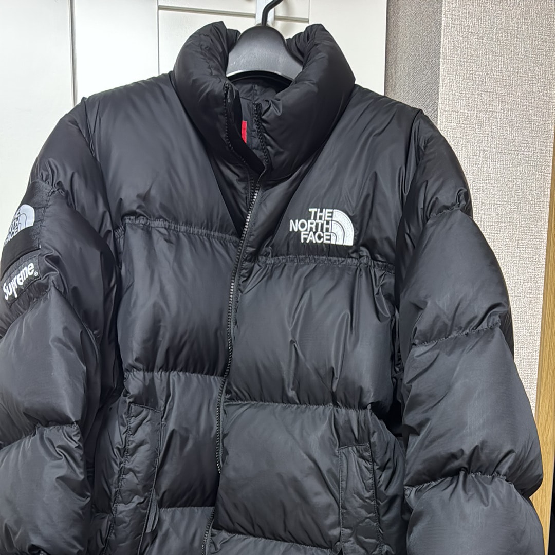 Supreme x The North Face Split Nuptse Jacket "Black" ND02400I / NF0A875F
