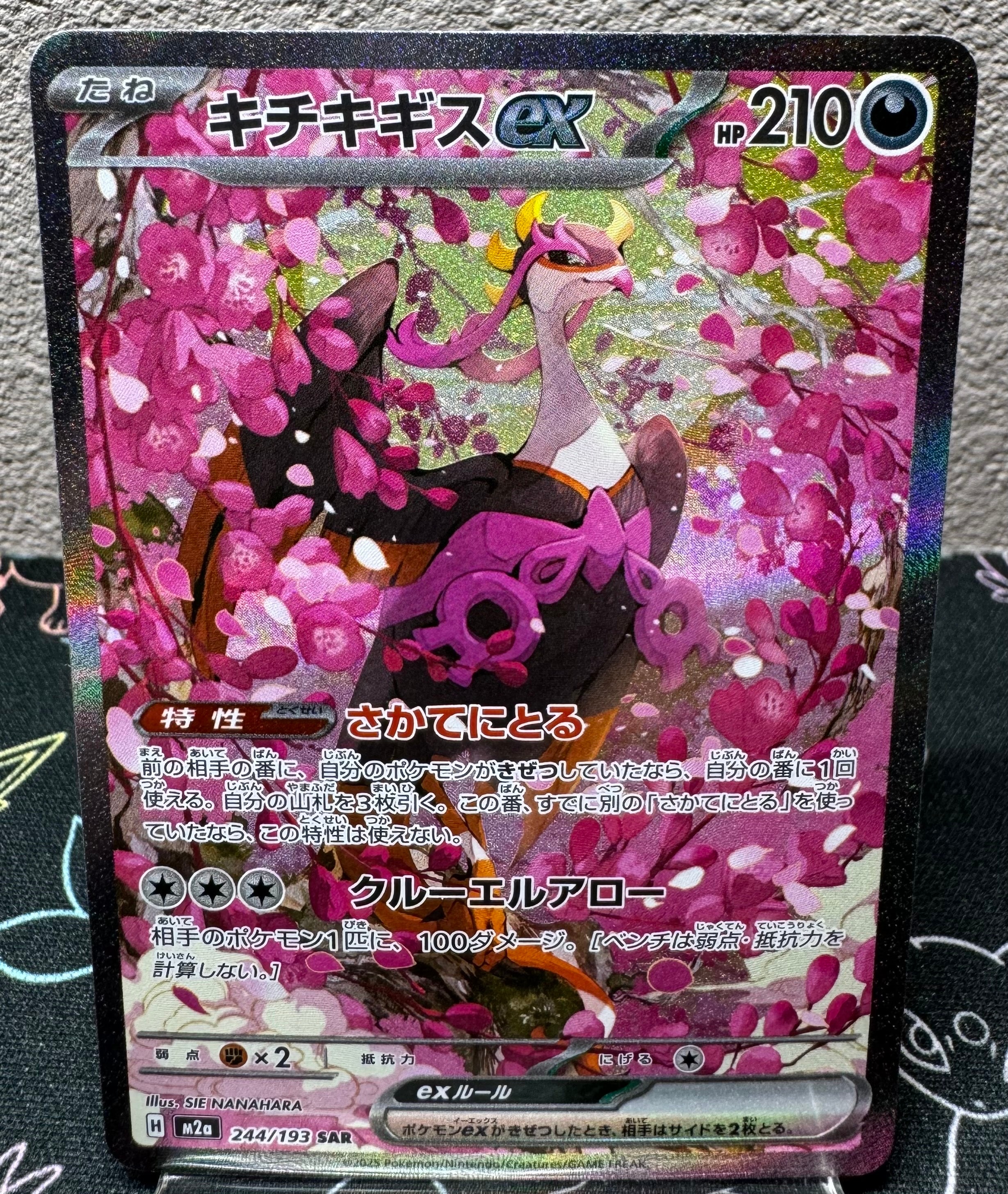 キチキギスex SAR [M2a 244/193](ハイクラスパック「MEGAドリームex」)
