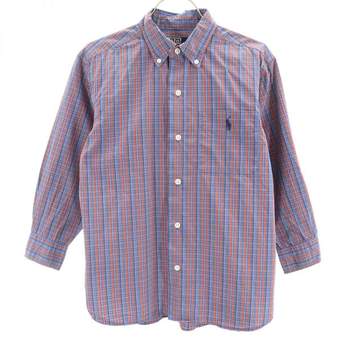 Polo by Ralph Lauren ポロバイラルフローレン 長袖 ボタンダウンシャツ 130cm ブルー系