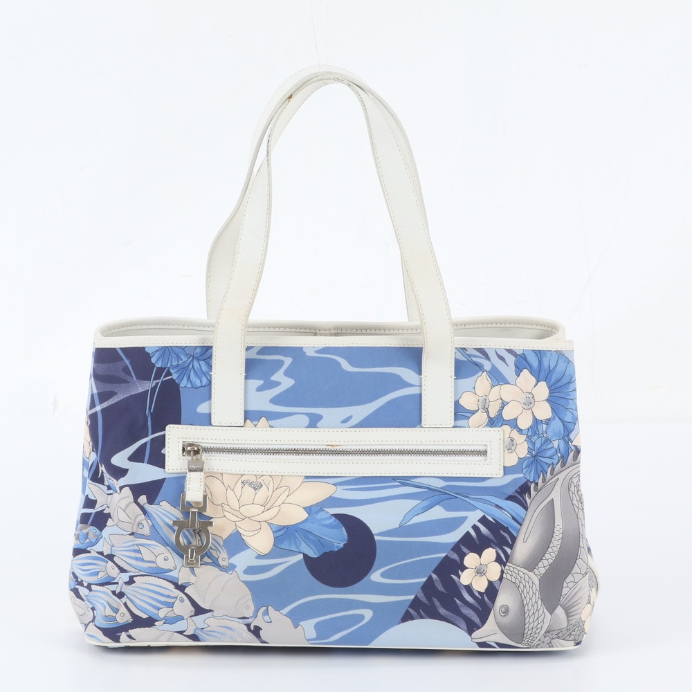 ■美品 サルヴァトーレフェラガモ ハンドバッグ レザー
