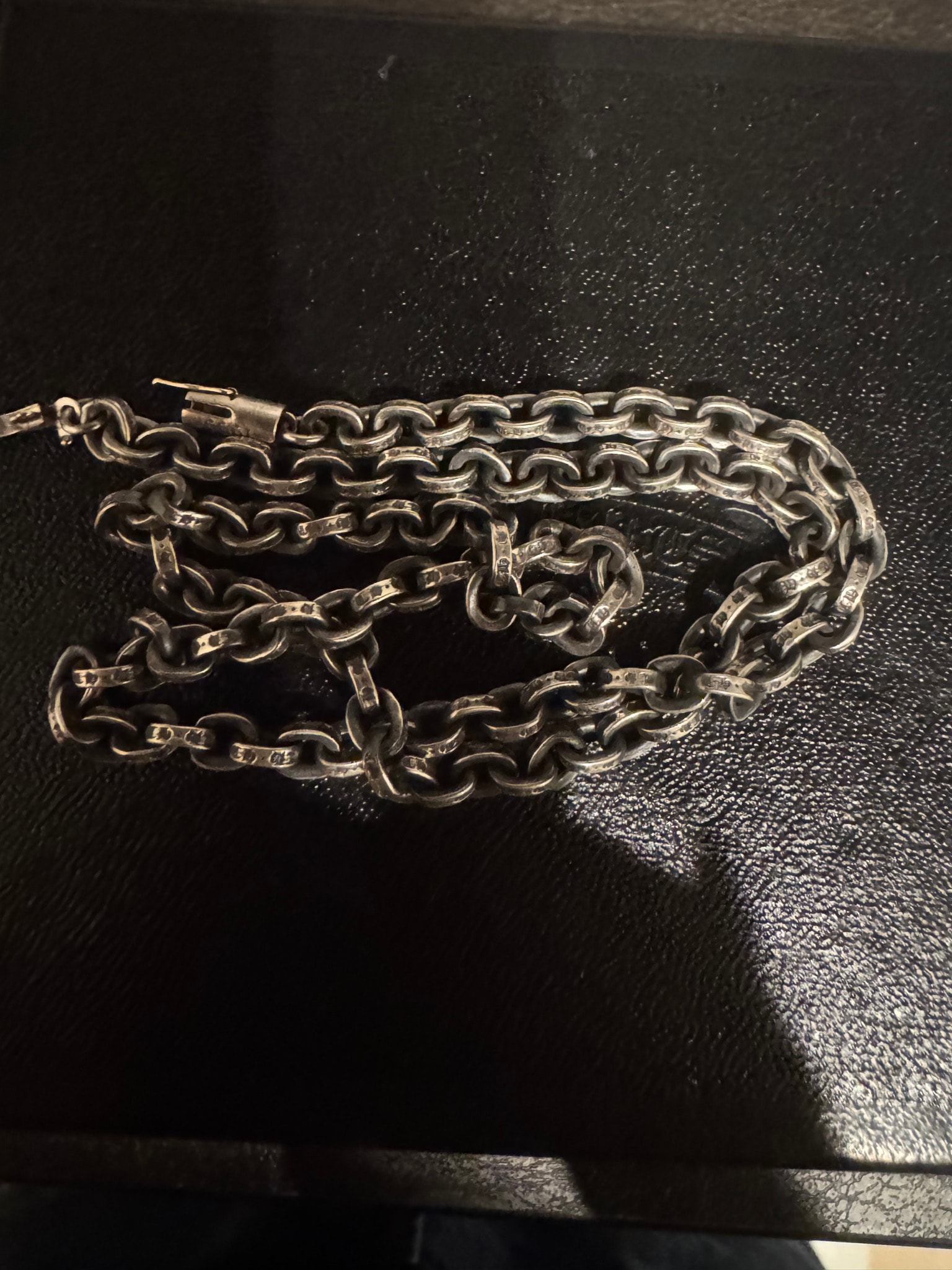 Chrome Hearts Paper Chain Necklace "Silver"