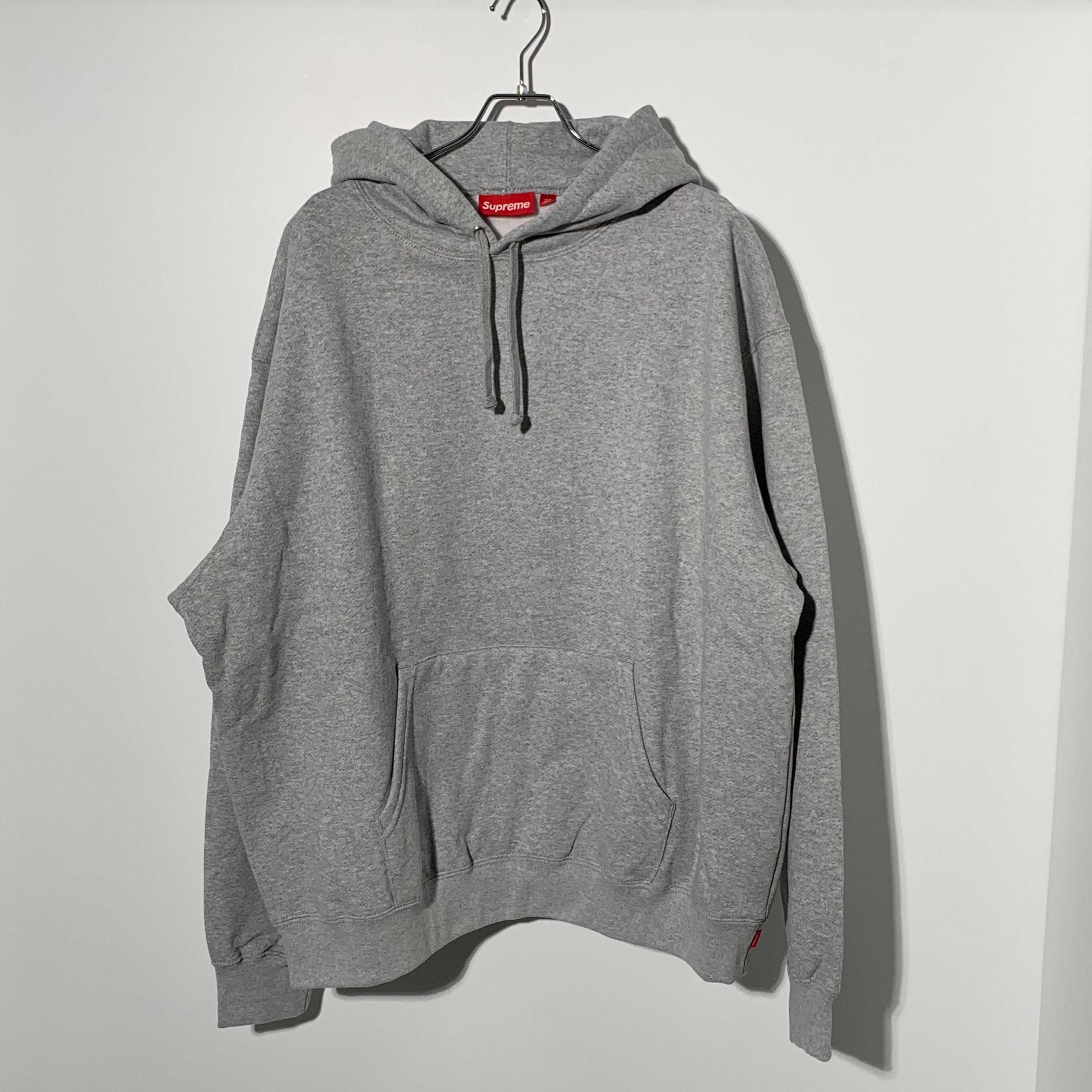 Supreme Warm Up Hooded Sweatshirt "Heather Grey"