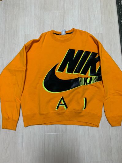 KIM JONES × NIKE CREW SWEAT "CIRCUIT ORANGE"