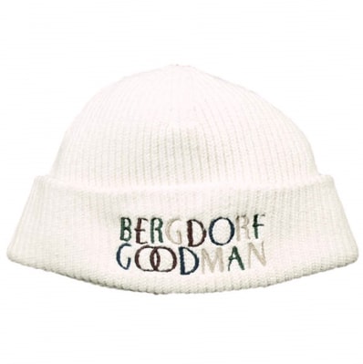 KITH NYC x BERGDORF GOODMAN キスニューヨークシティ バーグドルフグッドマン 23AW 別注 Mia Chunky Knit Beanie チャンキーニットビーニー Sandrift コットン ニットキャップ ニット帽 帽子