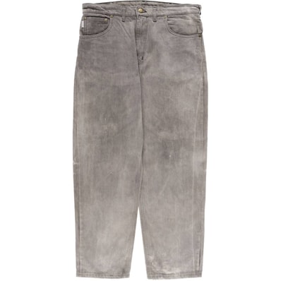 古着 90年代 カーハート Carhartt ブラックデニム テーパードデニムパンツ USA製 メンズw35相当 ヴィンテージ/evb034100