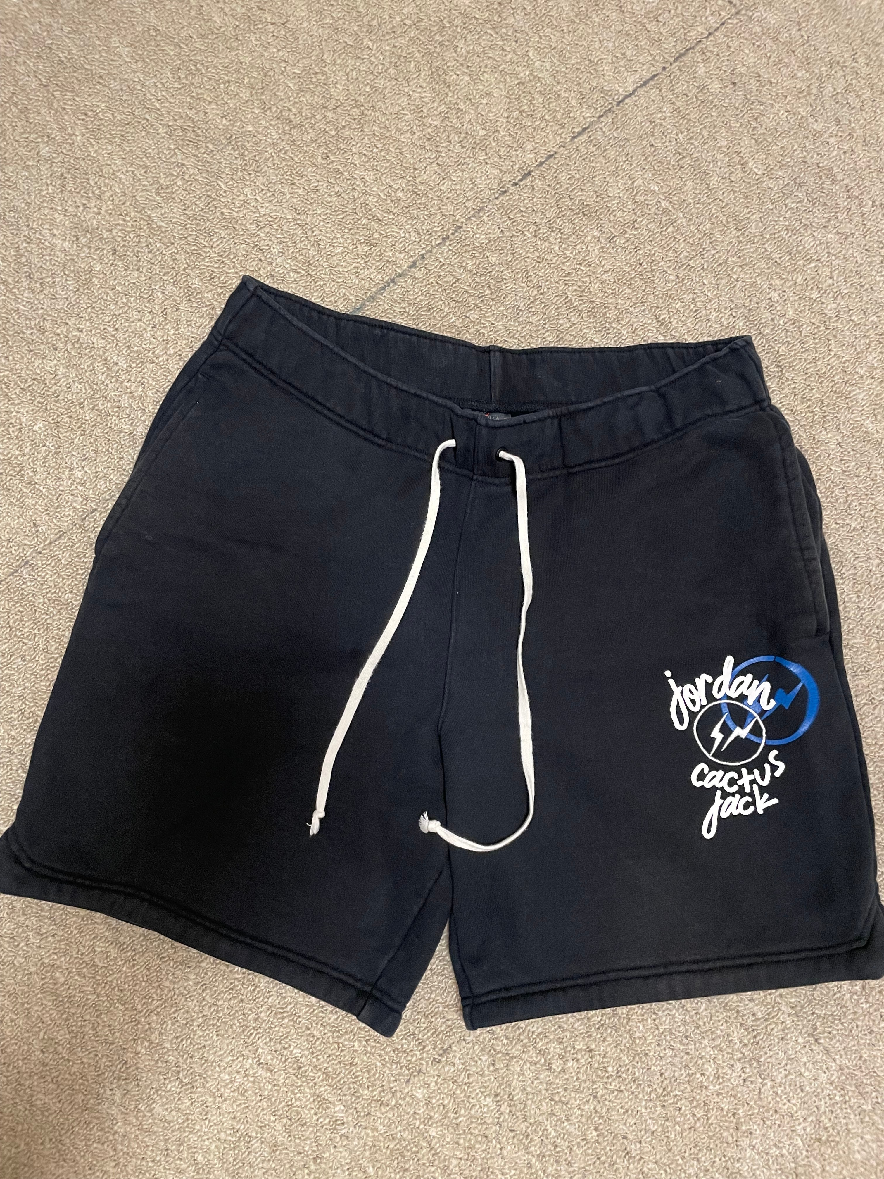 Air Jordan Travis Scott Fragment Shorts "Black" DJ0617-010 / DJ0618-010