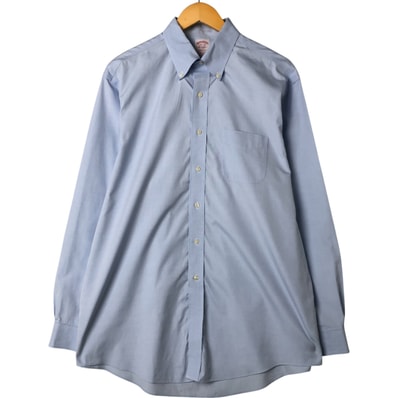 古着 ブルックスブラザーズ Brooks Brothers Est.1818 MADISON 長袖 ボタンダウンシャツ メンズL相当/eaa551890