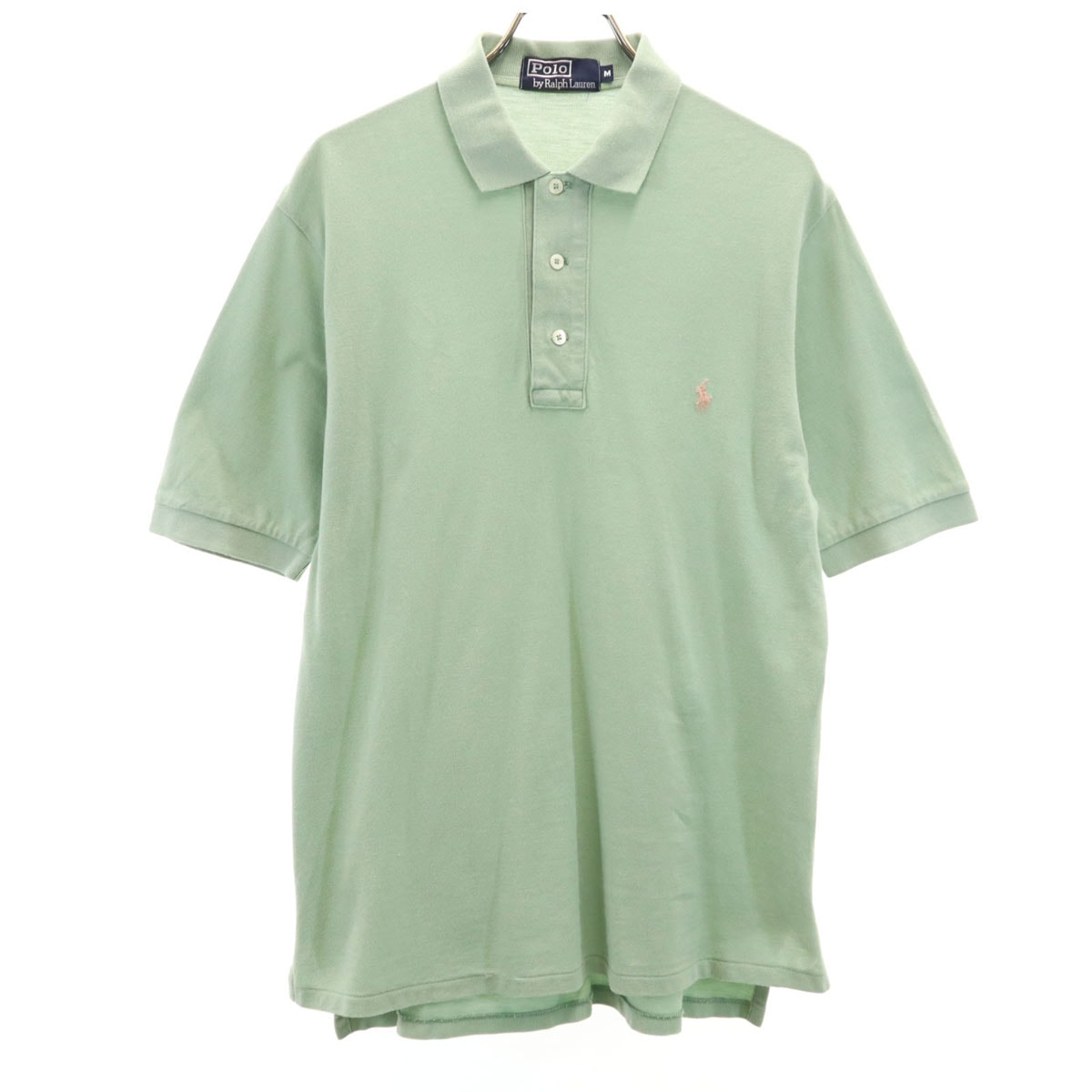 Polo by Ralph Lauren ポロバイラルフローレン 半袖 ポロシャツ M グリーン系 鹿の子