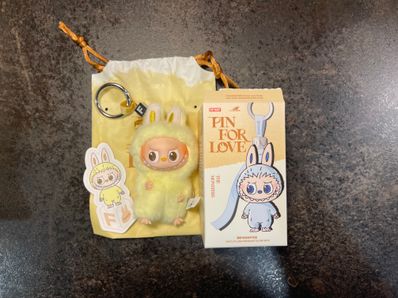 POP MART THE MONSTERS (LABUBU) Pin for Love Series-Vinyl Plush Pendant (A-M) F