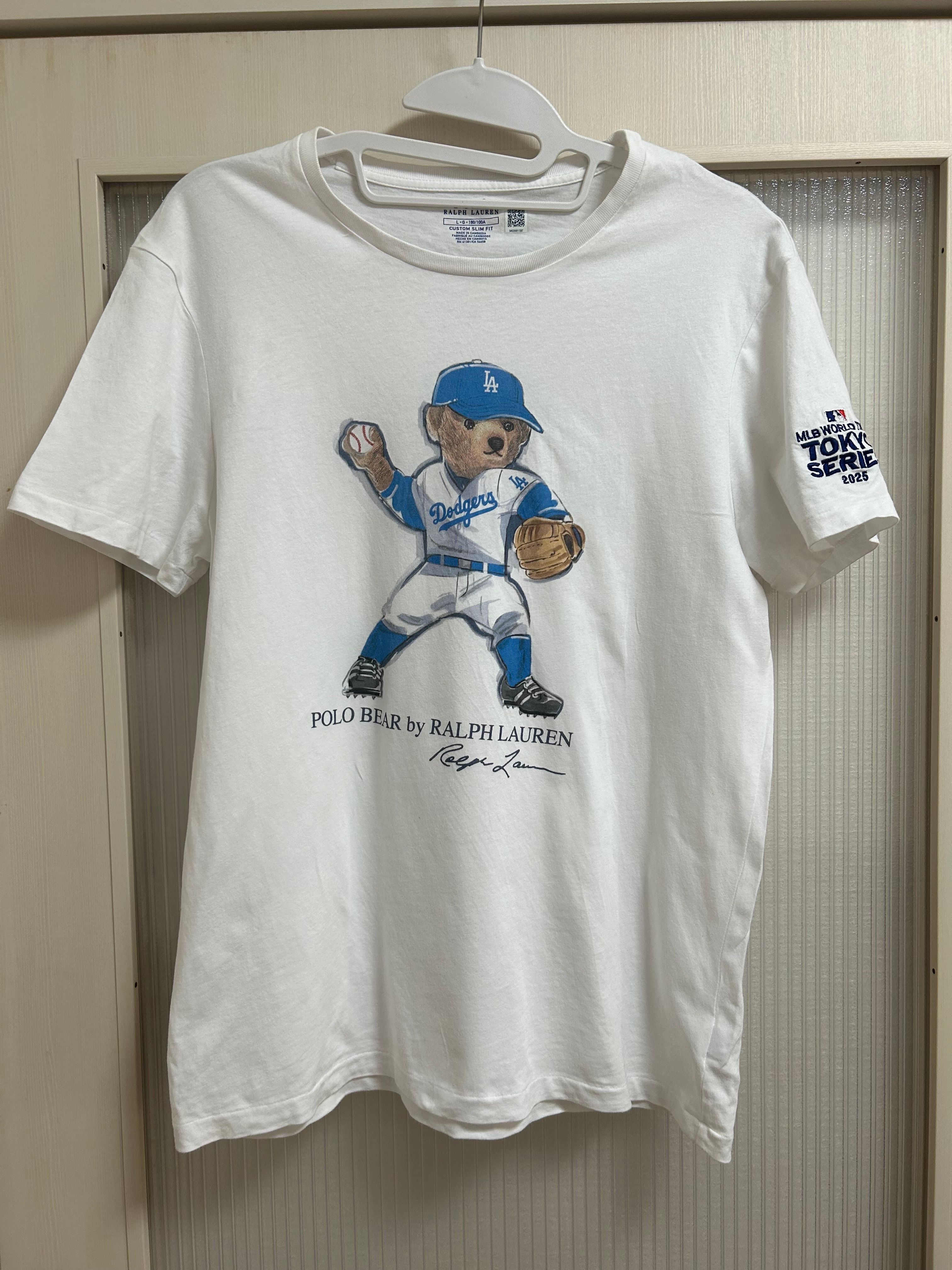 【激レア】ラルフローレン　ドジャース　コラボ　tシャツ ポロベア