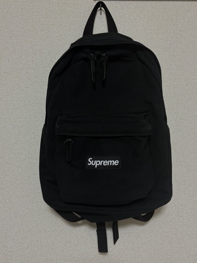Supreme Canvas Backpack "Black"