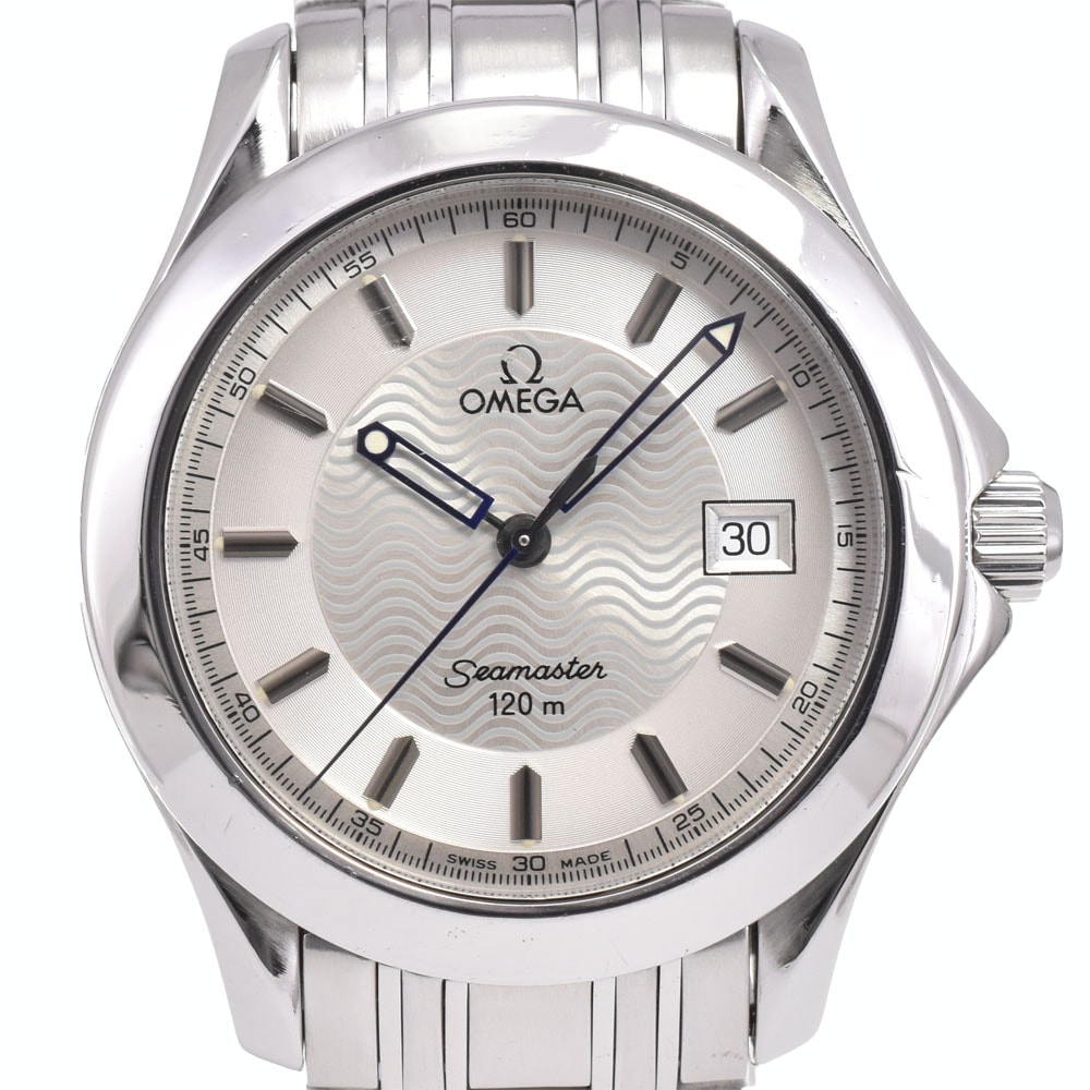 オメガ OMEGA 2511.31 シーマスター120 デイト クォーツ メンズ 良品 A#146353