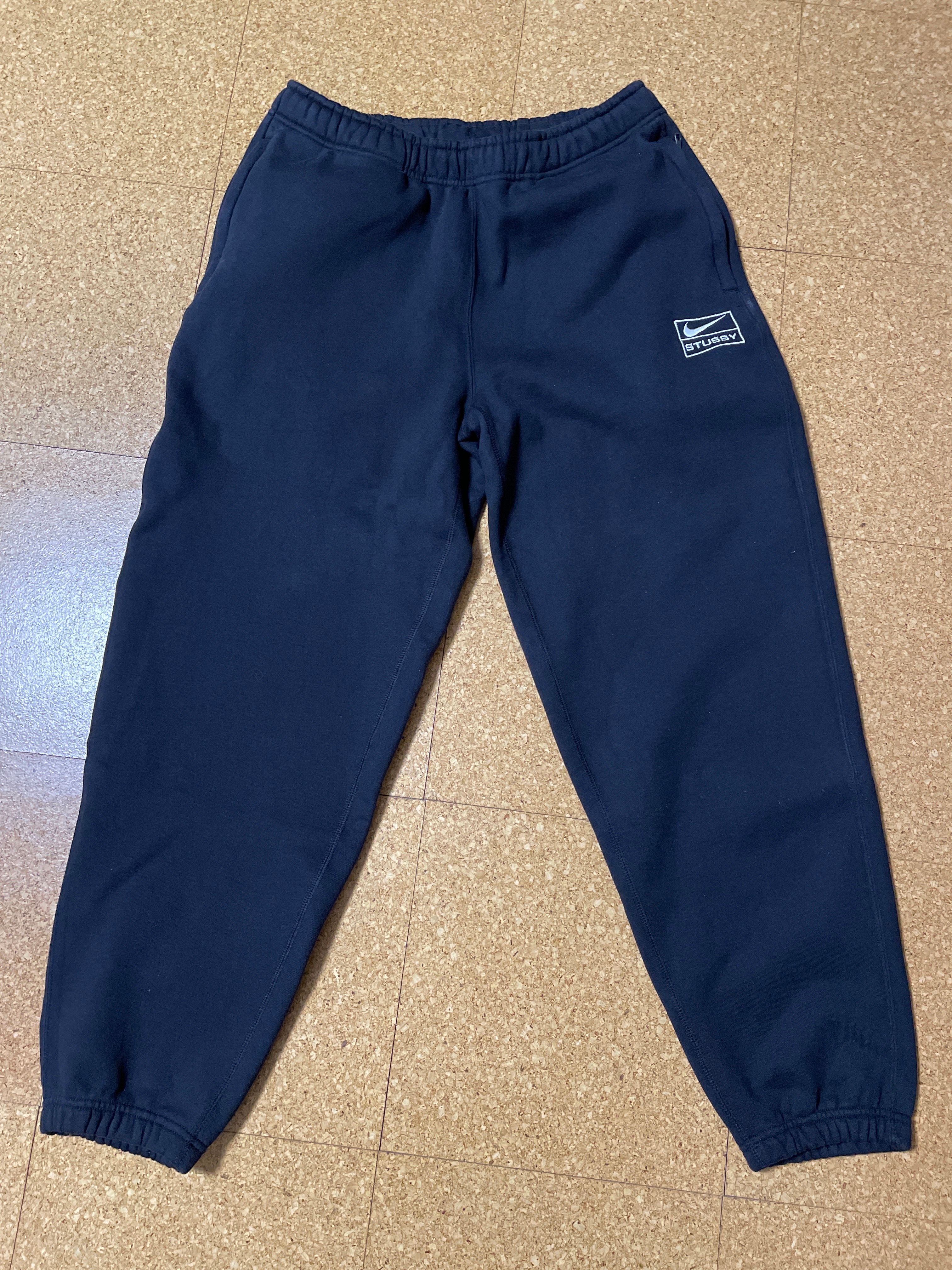 Stussy × Nike NRG Washed Fleece Pant (US Size) "Black" DN4030-010