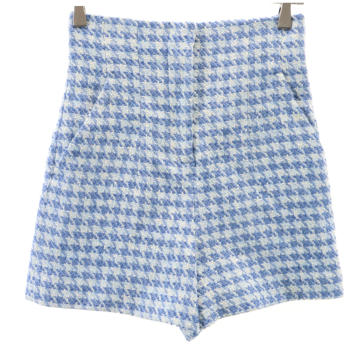 ZARA ザラ ツイード ショートパンツ XS ブルー系