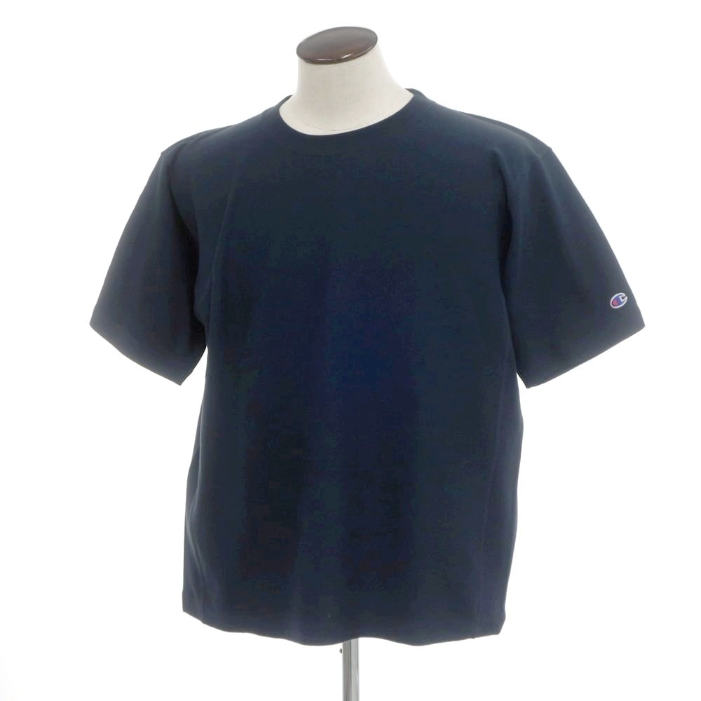 【中古】【未使用】チャンピオン Champion URBAN RESEARCH別注 2025年春夏 コットン クルーネック 半袖Tシャツ ネイビー【サイズL】【メンズ】
