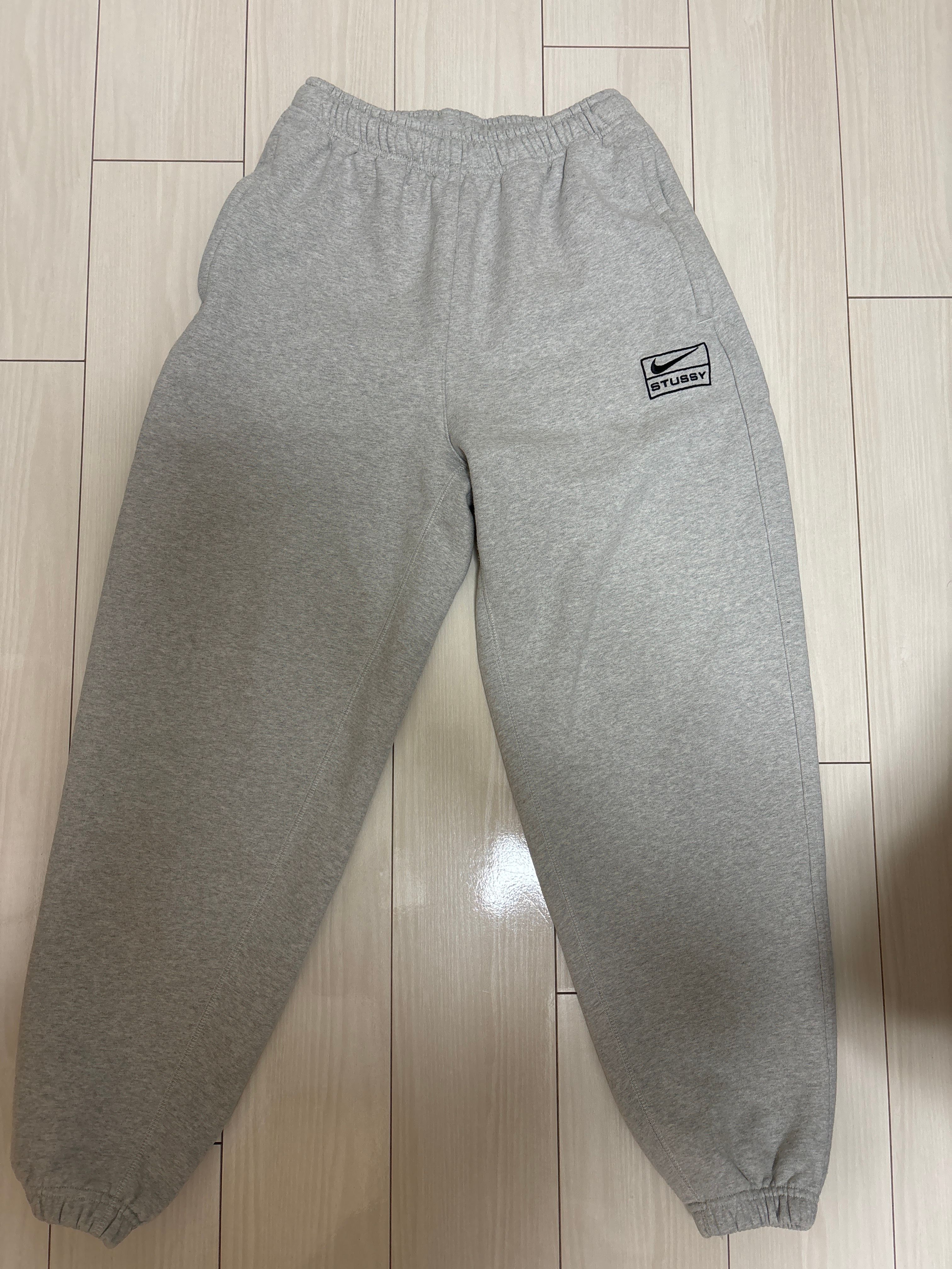Stussy x Nike Fleece Pant "Grey Heather" (US Size) FN5231-050