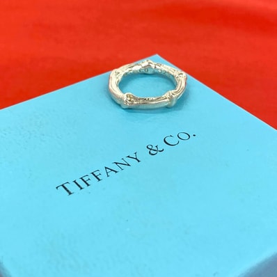 TIFFANY&Co. ティファニー バンブー リング シルバー925 リング・指輪 8号 シルバー
65003