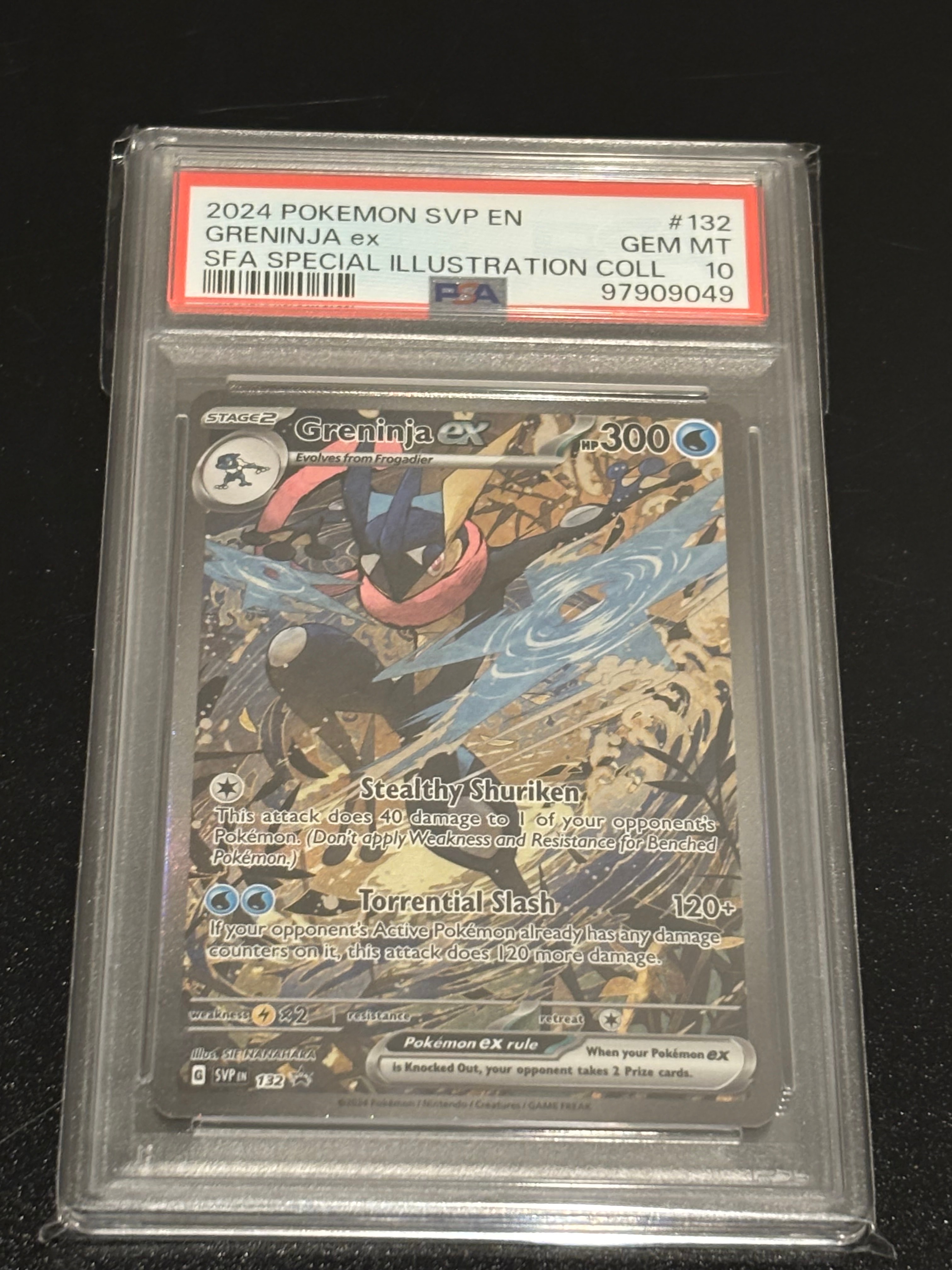 ゲッコウガex P [SVP EN 132]【英語版】(スカーレット&バイオレット