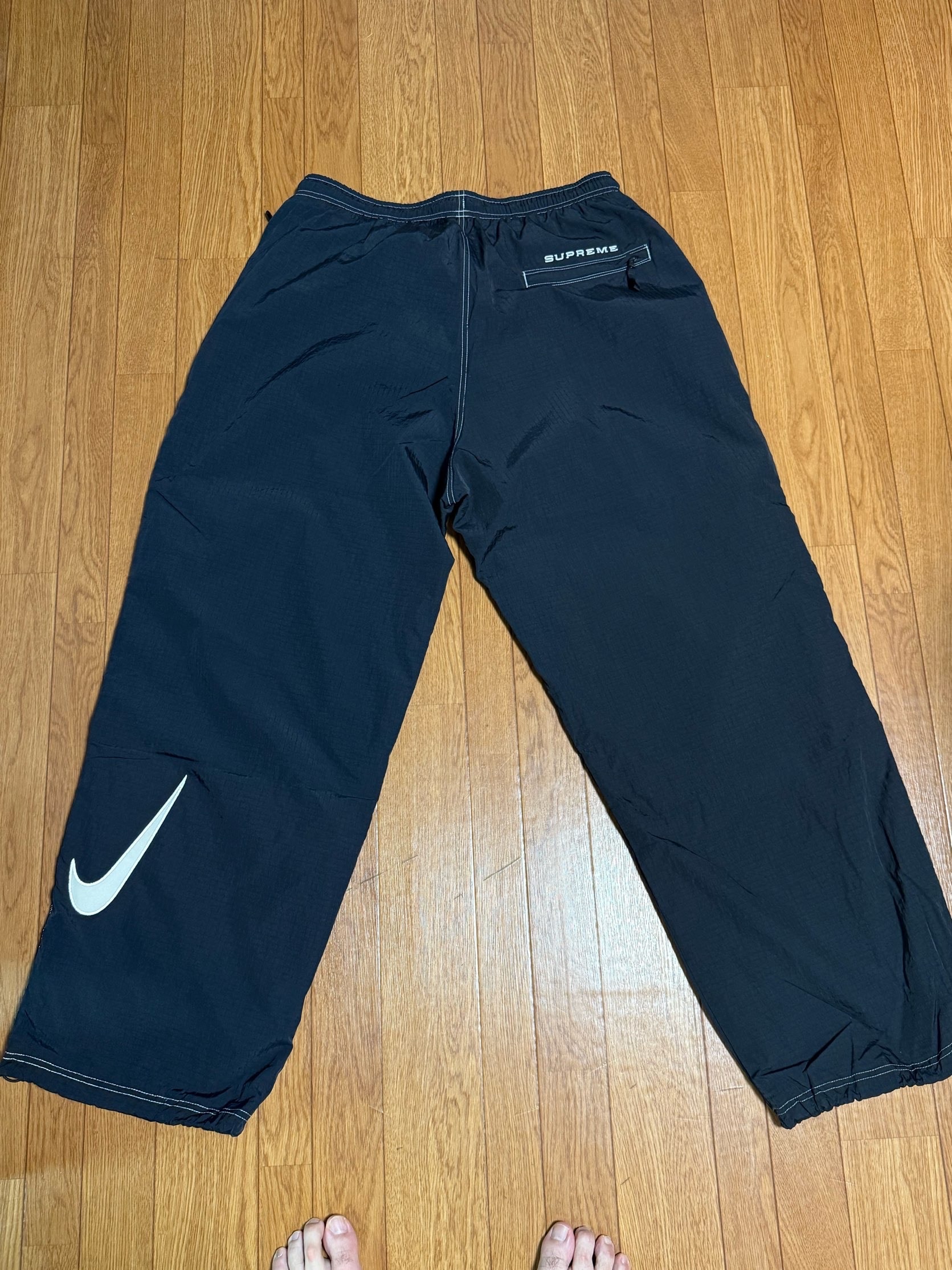 Supreme x Nike Ripstop Track Pant "Black"