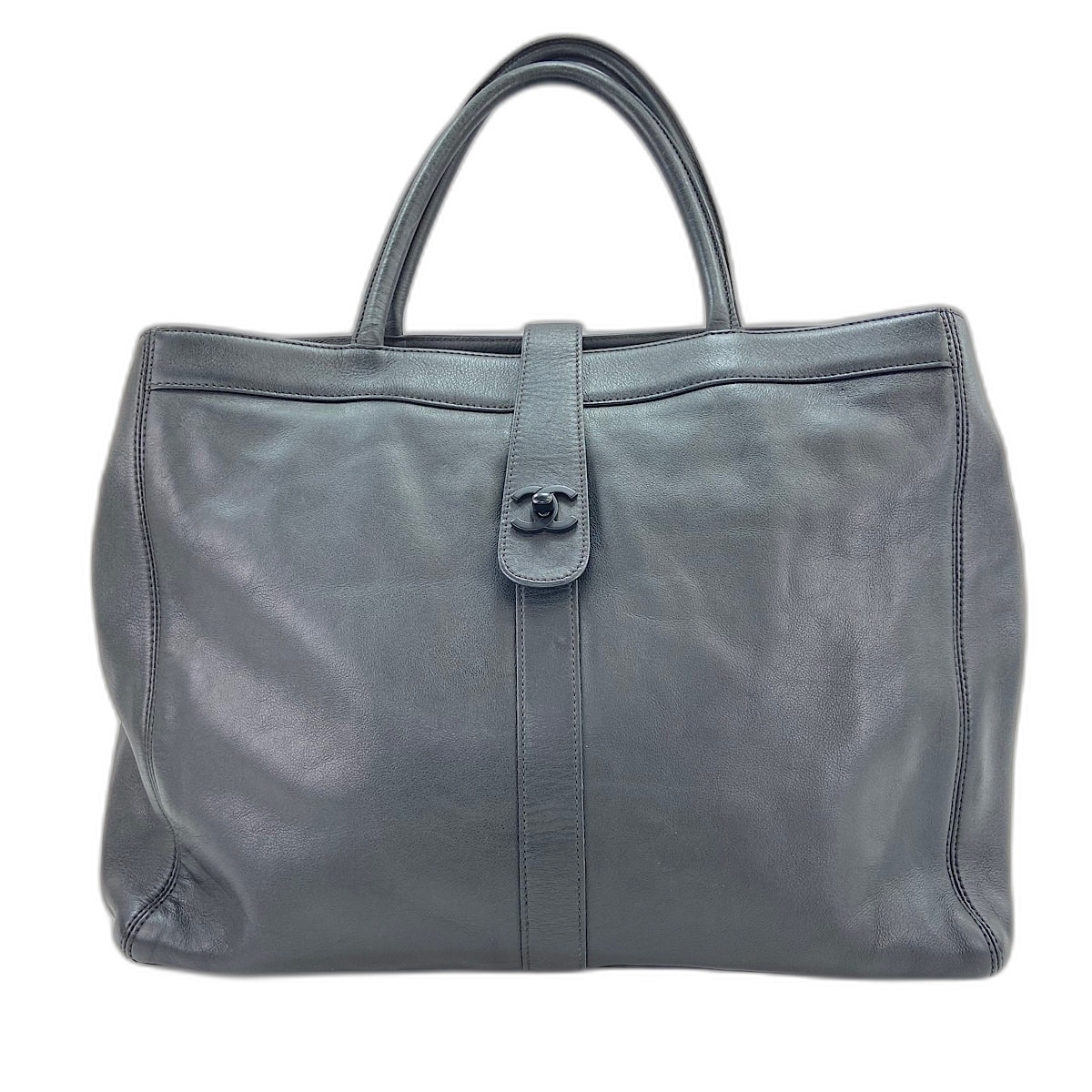 シャネル CHANEL ハンドバッグ レザー【中古】